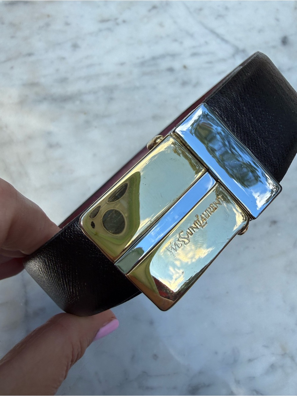 Vintage Yves Saint Laurent Belt 36